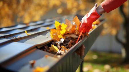 ladder house guttersの素材