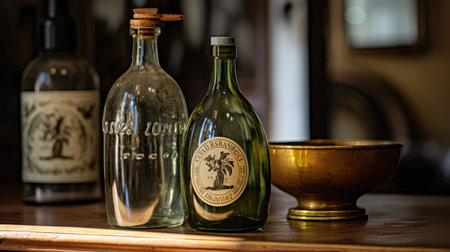 base olive oil bottleの素材