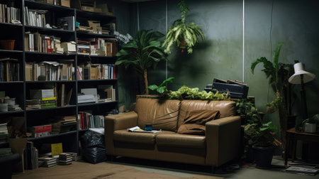 coffee office basementの素材