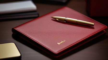 lettering red business planの素材