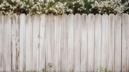 distressed worn white woodの素材