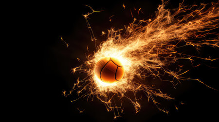 net background volleyballの素材