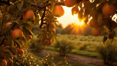 light gold applesの素材