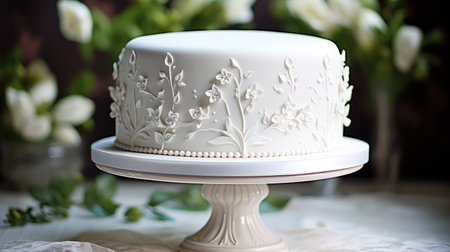 icing white cakeの素材