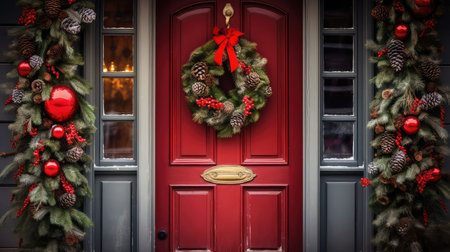 decorations holiday doorsの素材