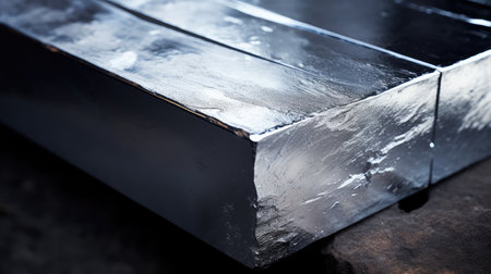 shiny lead metalの素材