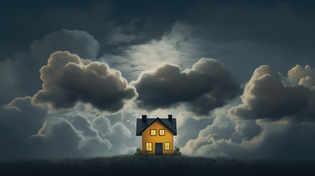 abandoned house emojiの素材