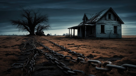 chas house in chainsの素材