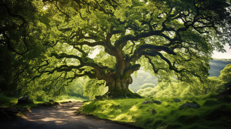 branches tree oakの素材