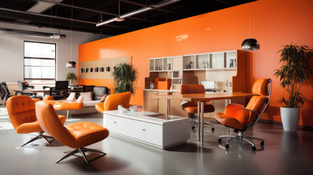 space office orangeの素材