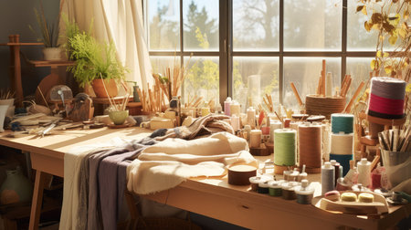 cozy light burlapの素材