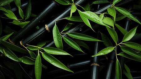 up black bambooの素材