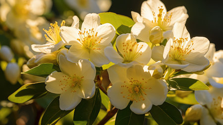 petals mock orange shrubの素材