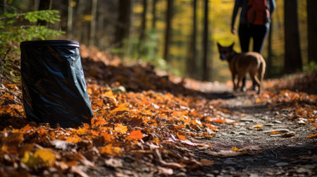 adventure dog waste bagsの素材