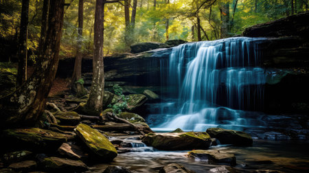 forest water streaksの素材