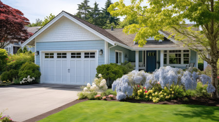 serenity white garage doorの素材