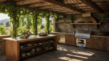 vineyard wine kitchenの素材