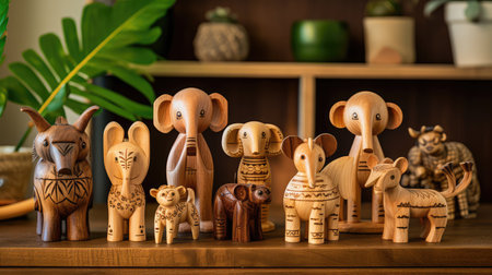 handmade wood toysの素材