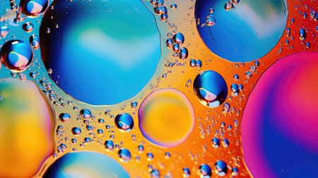 abstract color macro backgroundの写真素材