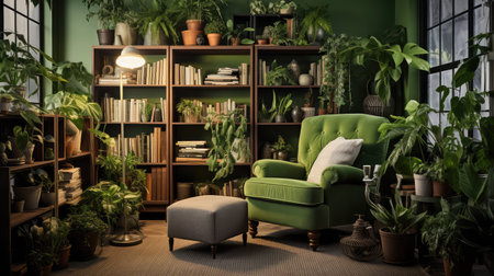 living green roomの写真素材