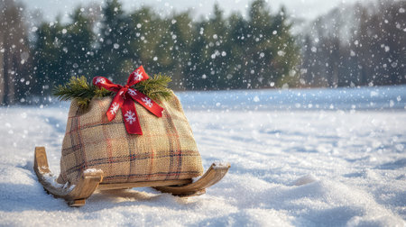 setting christmas bagの素材