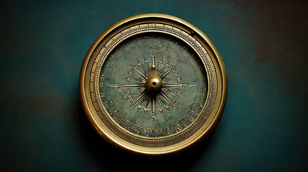 photograph old brass textureの写真素材
