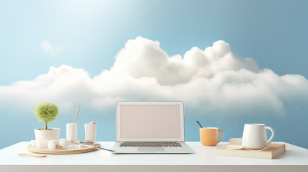 innovation think cloudの写真素材