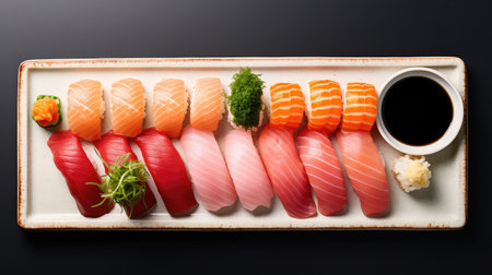 tuna food on white backgroundの写真素材