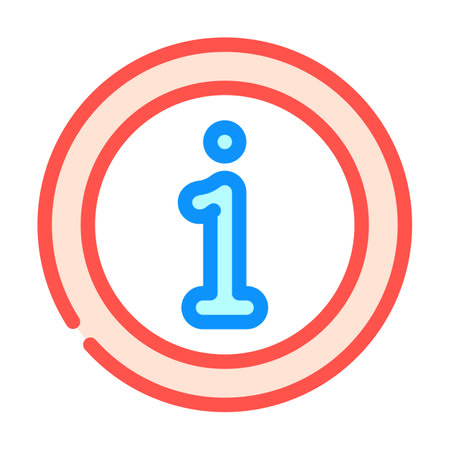 data information color icon vector illustrationのイラスト素材