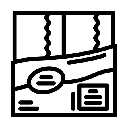 two pack toilet paper line icon vector illustrationのイラスト素材