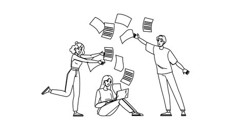 invoice invoicing vectorのイラスト素材