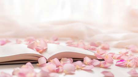 open book pages backgroundの素材