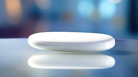 medicine white tablet pillの素材