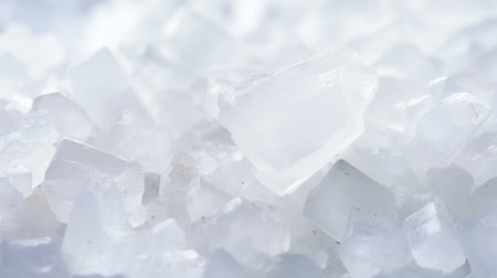 sea salt on whiteの素材