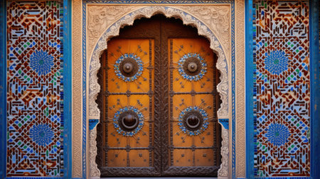 photograph arabic doorの素材