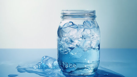 photo mason jar waterの素材