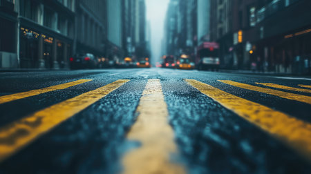 architecture road into cityの素材