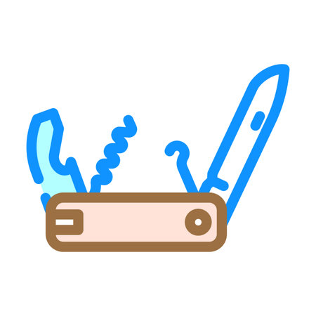 multi functional color icon vector illustrationのイラスト素材