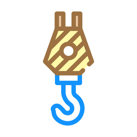high load capacity color icon vector illustrationのイラスト素材