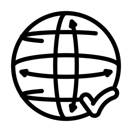 ergonomic design line icon vector illustrationのイラスト素材