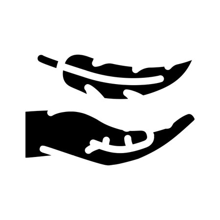 lightweight glyph icon vector illustrationのイラスト素材