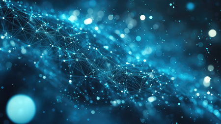 Digital network connections forming an abstract data stream