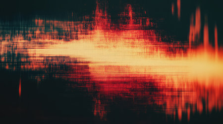 Abstract digital texture visualizing hot glowing energy