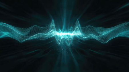 Digital sound wave analyzing equalizer or data visualization