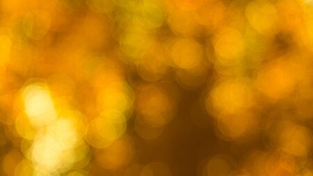 Golden bokeh lights for elegant party.