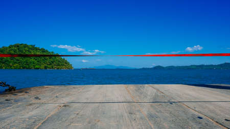 Island view from the ferry.