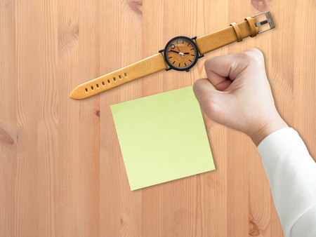 Do not forget the meeting or the appointment.の写真素材