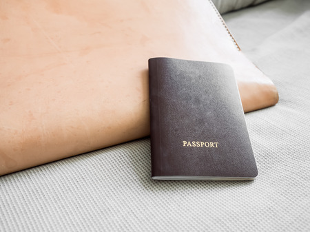 Preparing things to work aboard.の写真素材