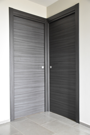 Two Doors blackの写真素材