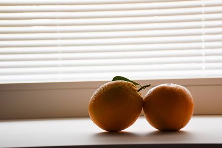Two orangeの写真素材